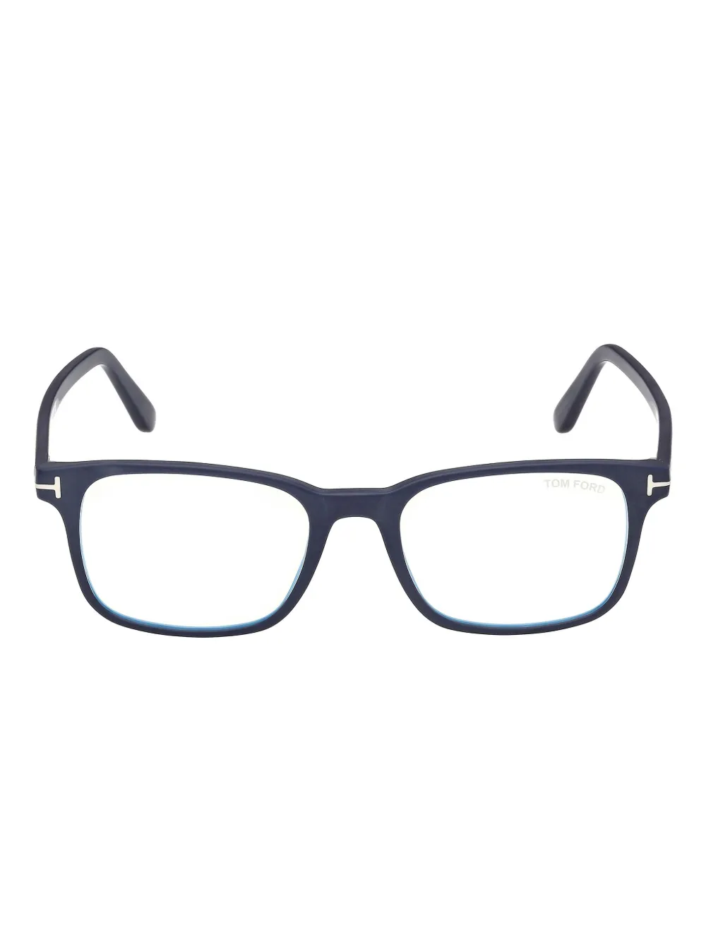 TOM FORD Eyewear rectangle-frame glasses - Blu
