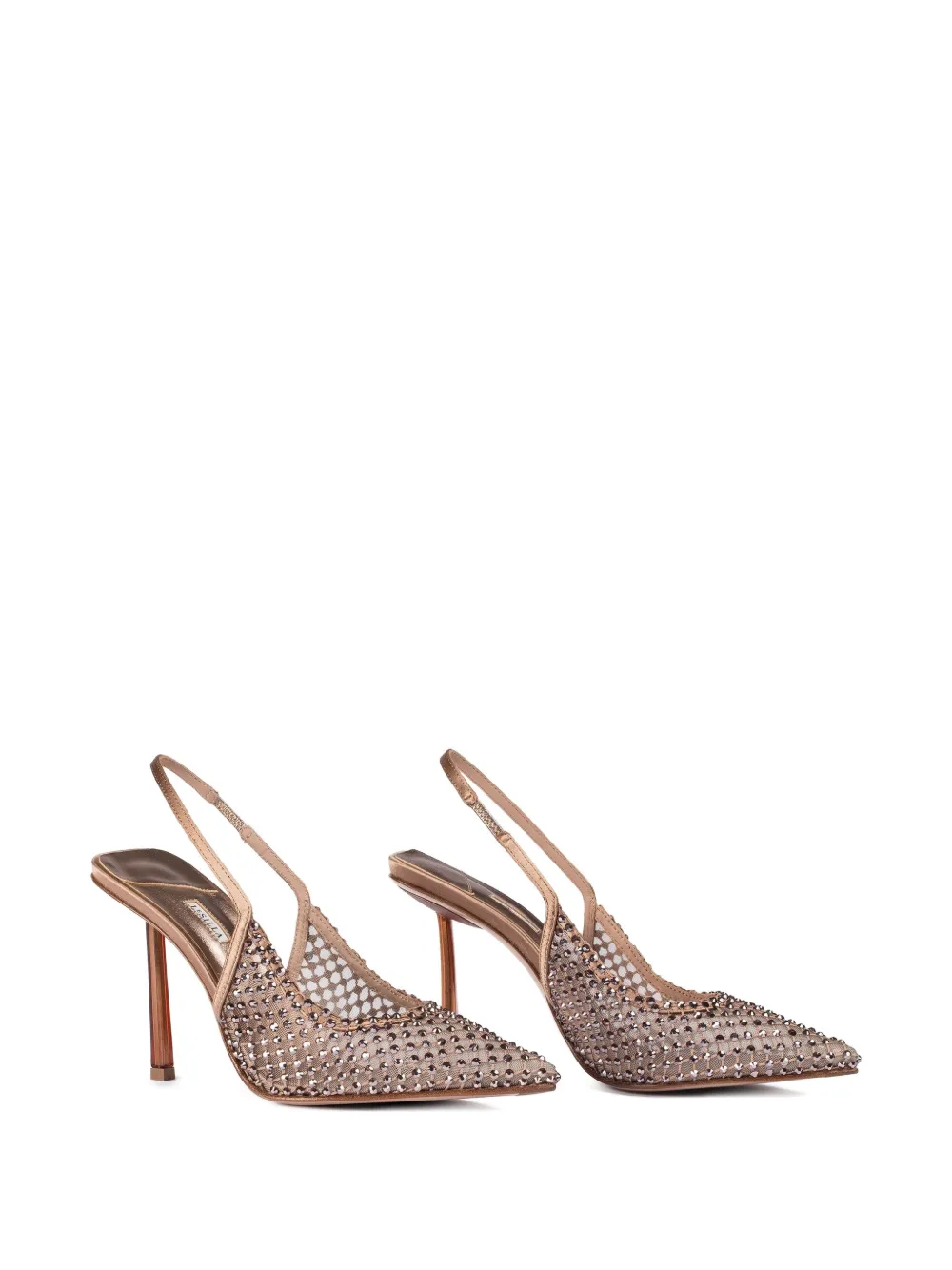 Le Silla 100 mm Gilda slingback pumps Beige
