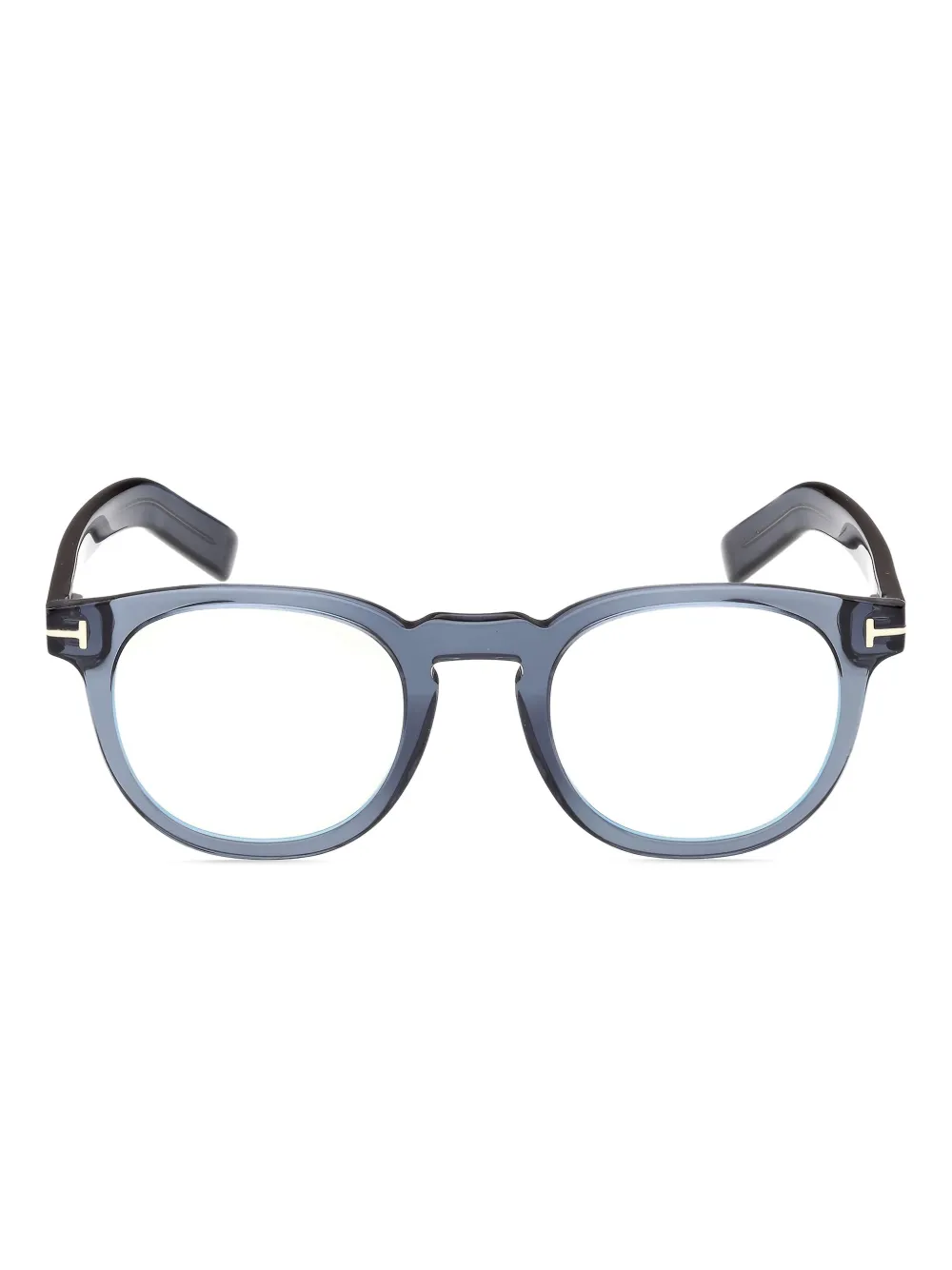 TOM FORD Eyewear round-frame glasses - Blu