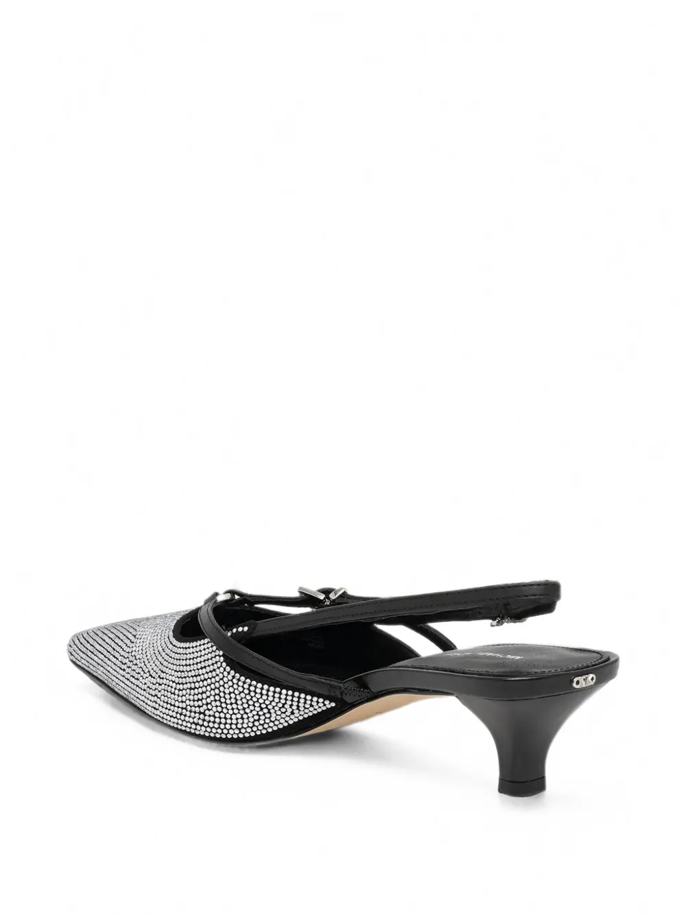 Michael Kors Selina verfraaide slingback pumps Zilver