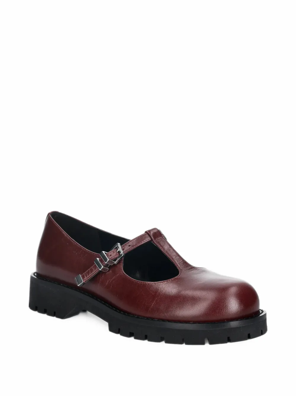 Michael Kors Darrington leather mary jane loafers Rood