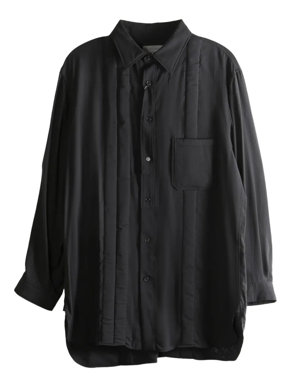 Yohji Yamamoto camisa capitonada | negro | Image 1