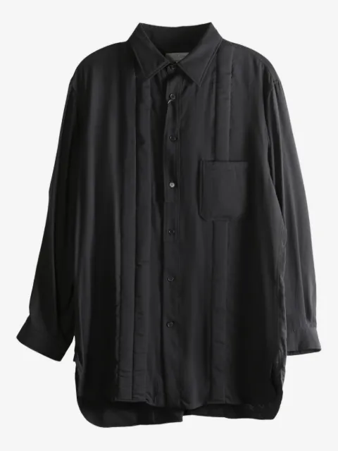 Yohji Yamamoto quilted shirt