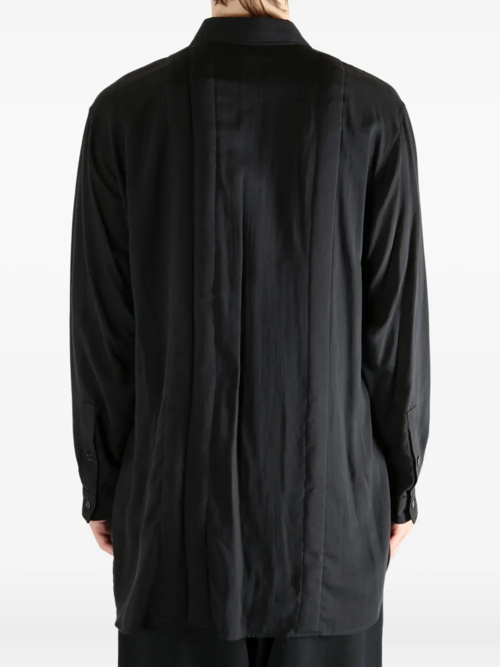 Yohji Yamamoto Quilted Shirt In Black