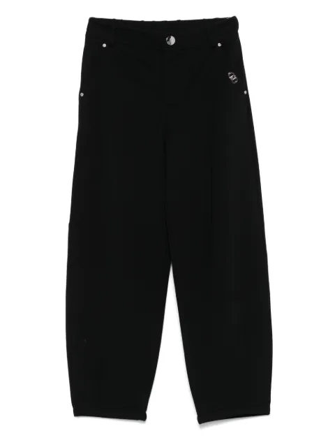 Liu Jo Kids pants con placa del logo