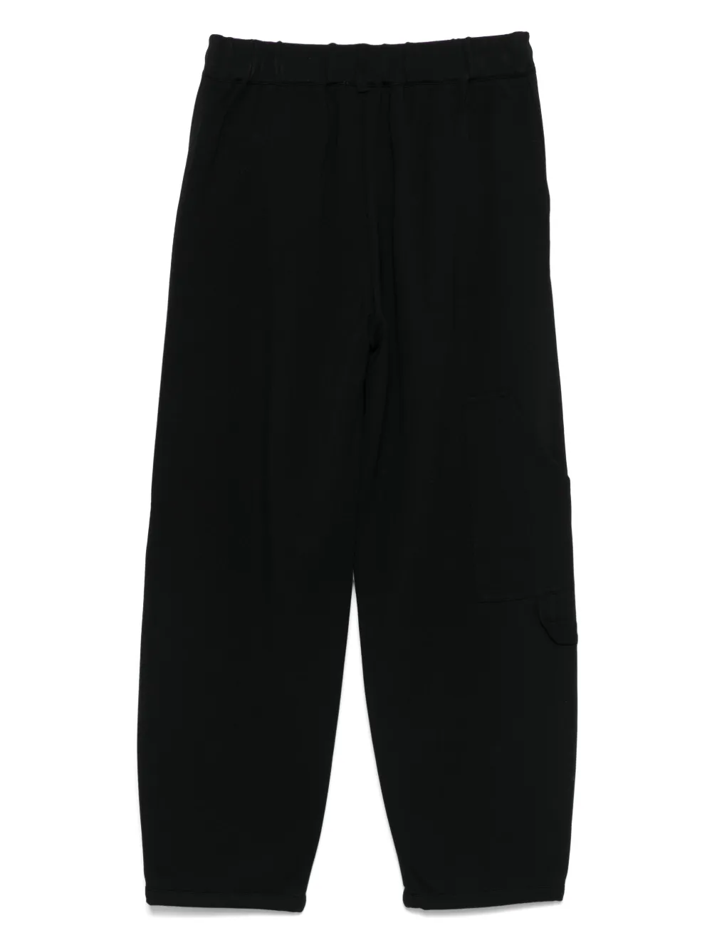 Liu •jo Logo-plaque Pants In Black