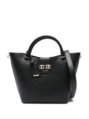 GUESS USA logo-plaque Tote Bag | Black | FARFETCH