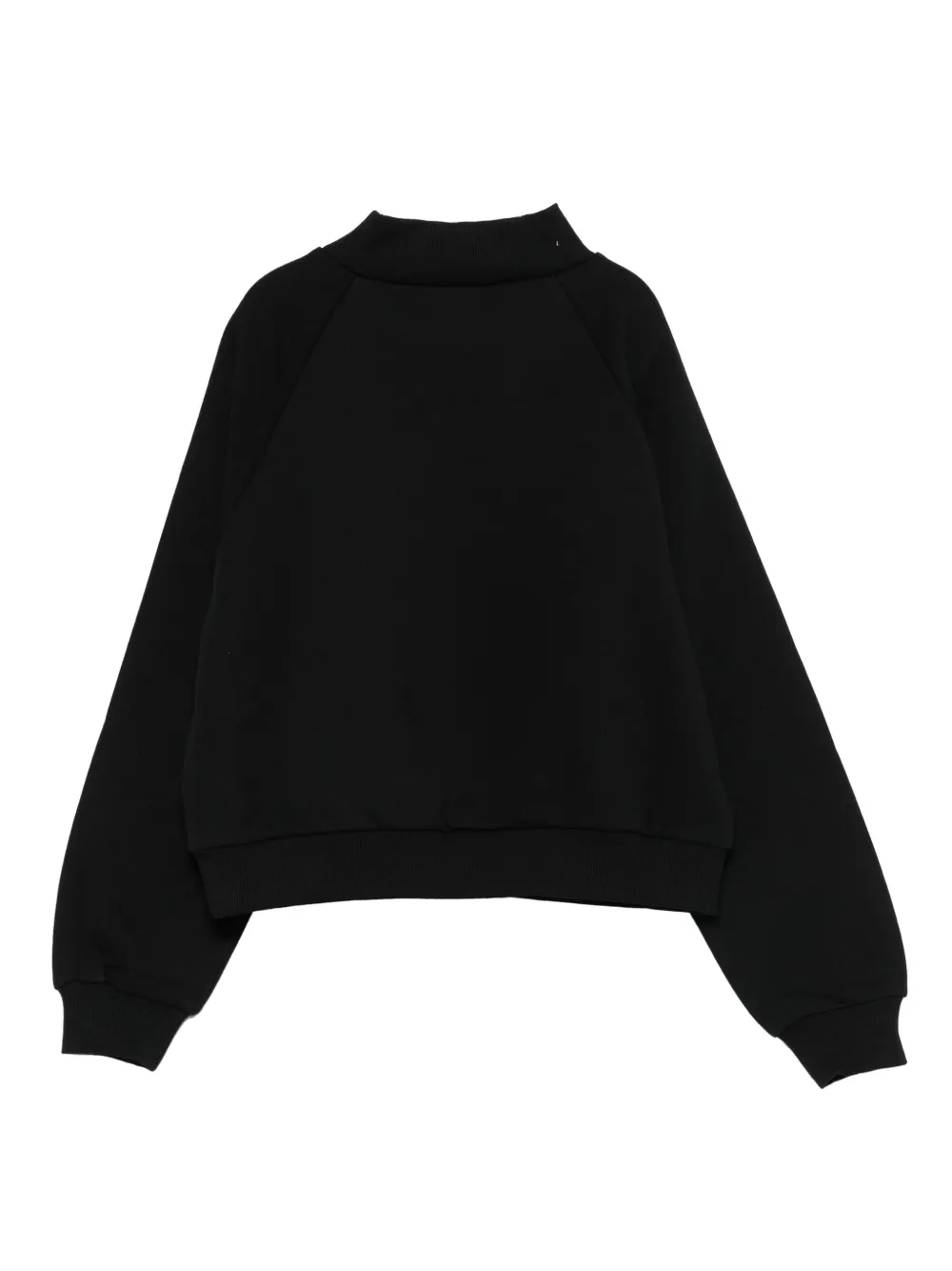 Liu Jo Kids Sweater met logoplakkaat Zwart
