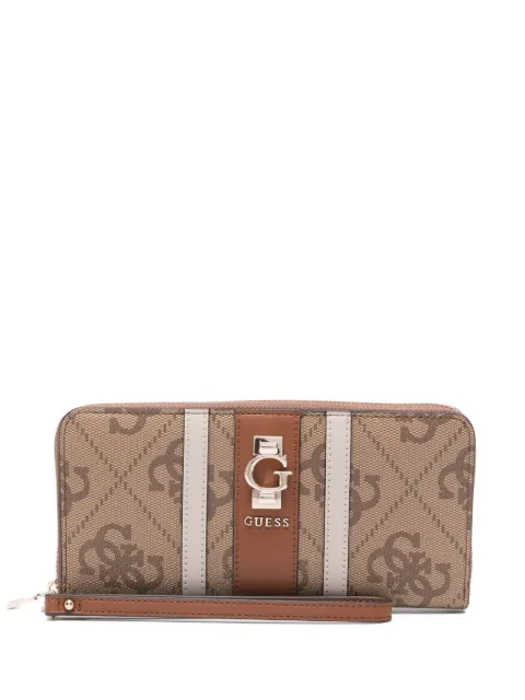 GUESS USA logo-plaque panelled wallet