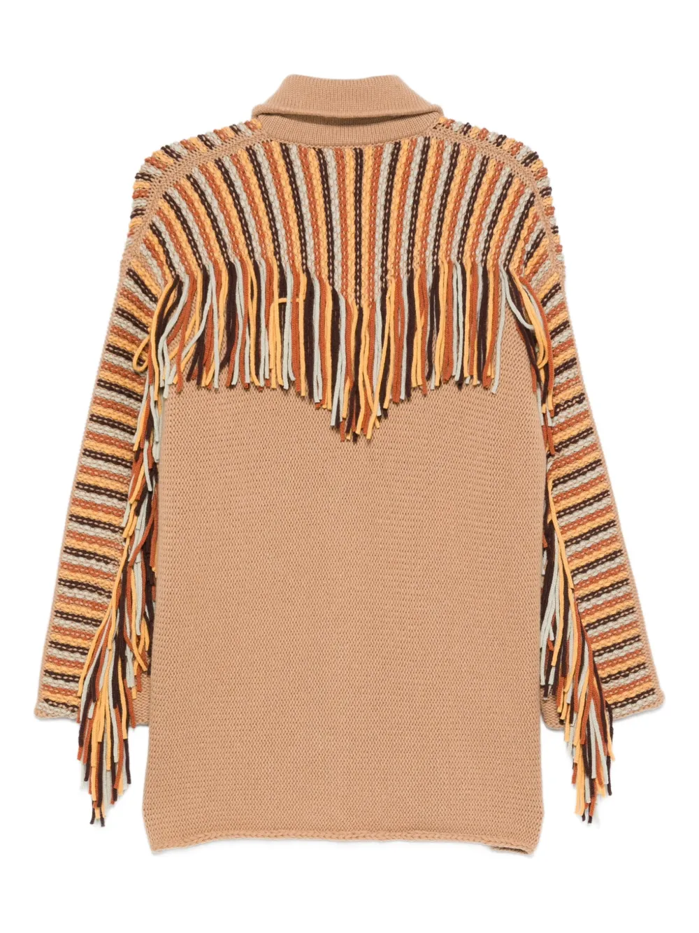 Canessa fringed-panel cardigan | Cardigans | Image 2