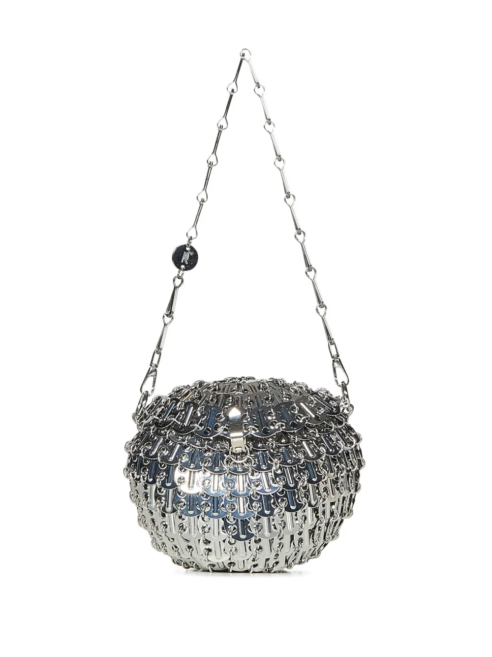 Rabanne clasp chain shoulder bag | Silver | Image 1