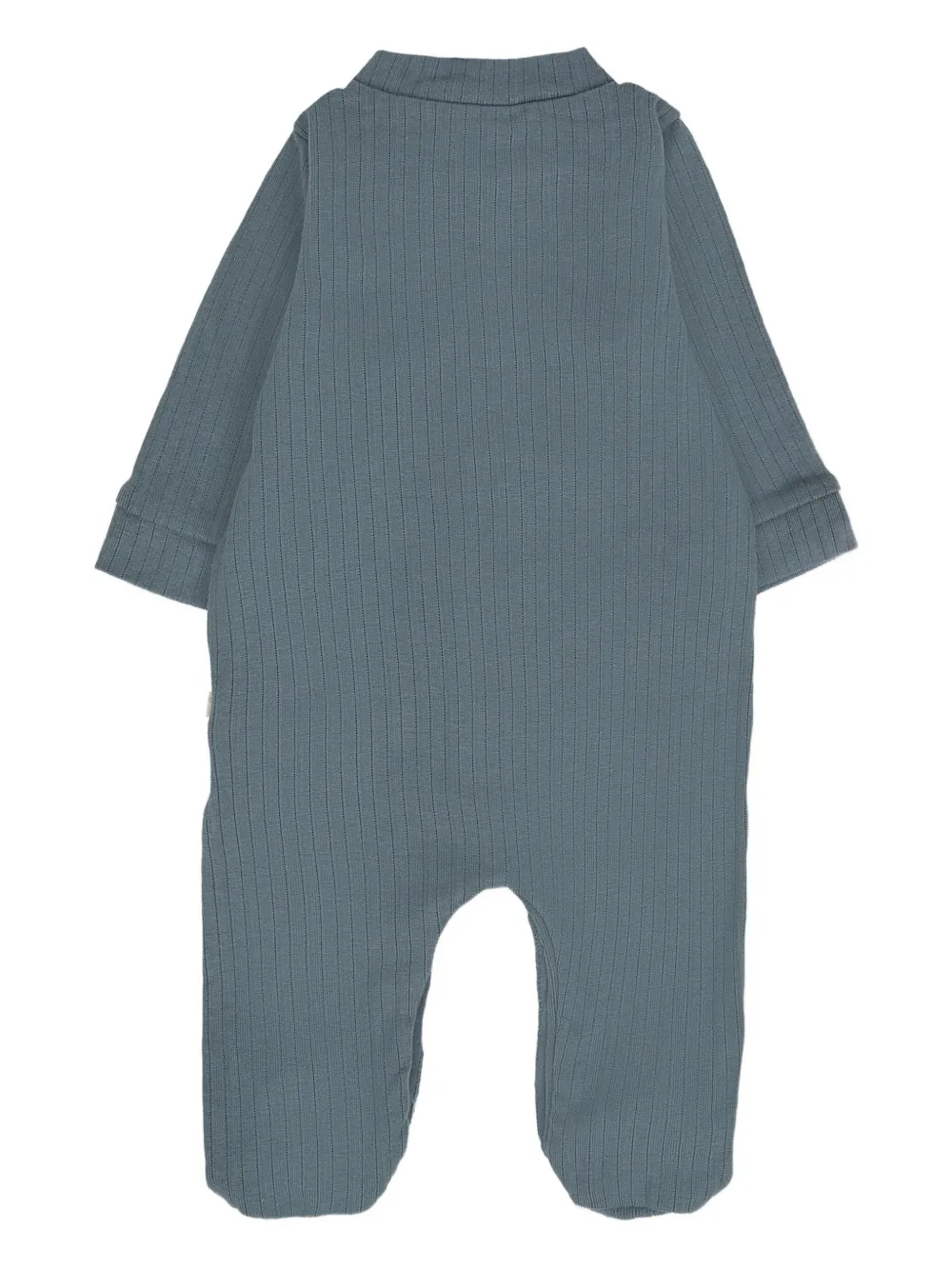 Bamboom Buttoned Pocket Babygrow In Blue