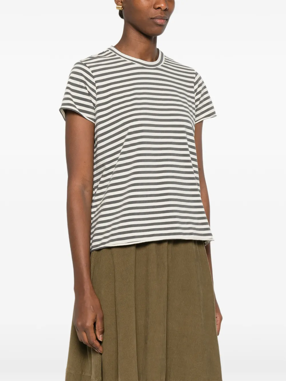  Labo Art Striped T-shirt - Grey 