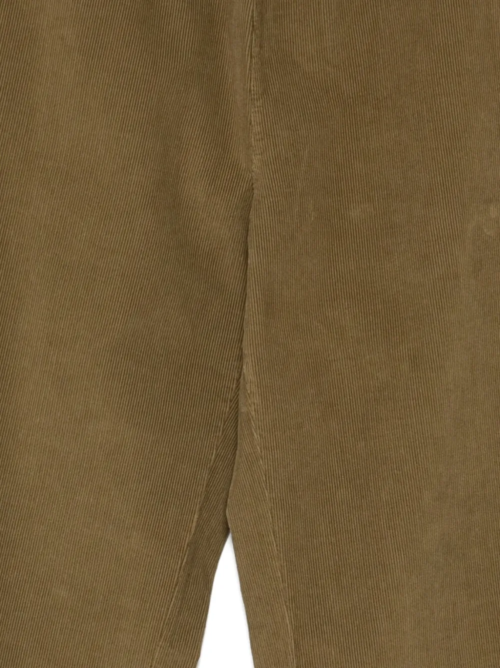 Labo Art Ribfluwelen palazzo broek Groen