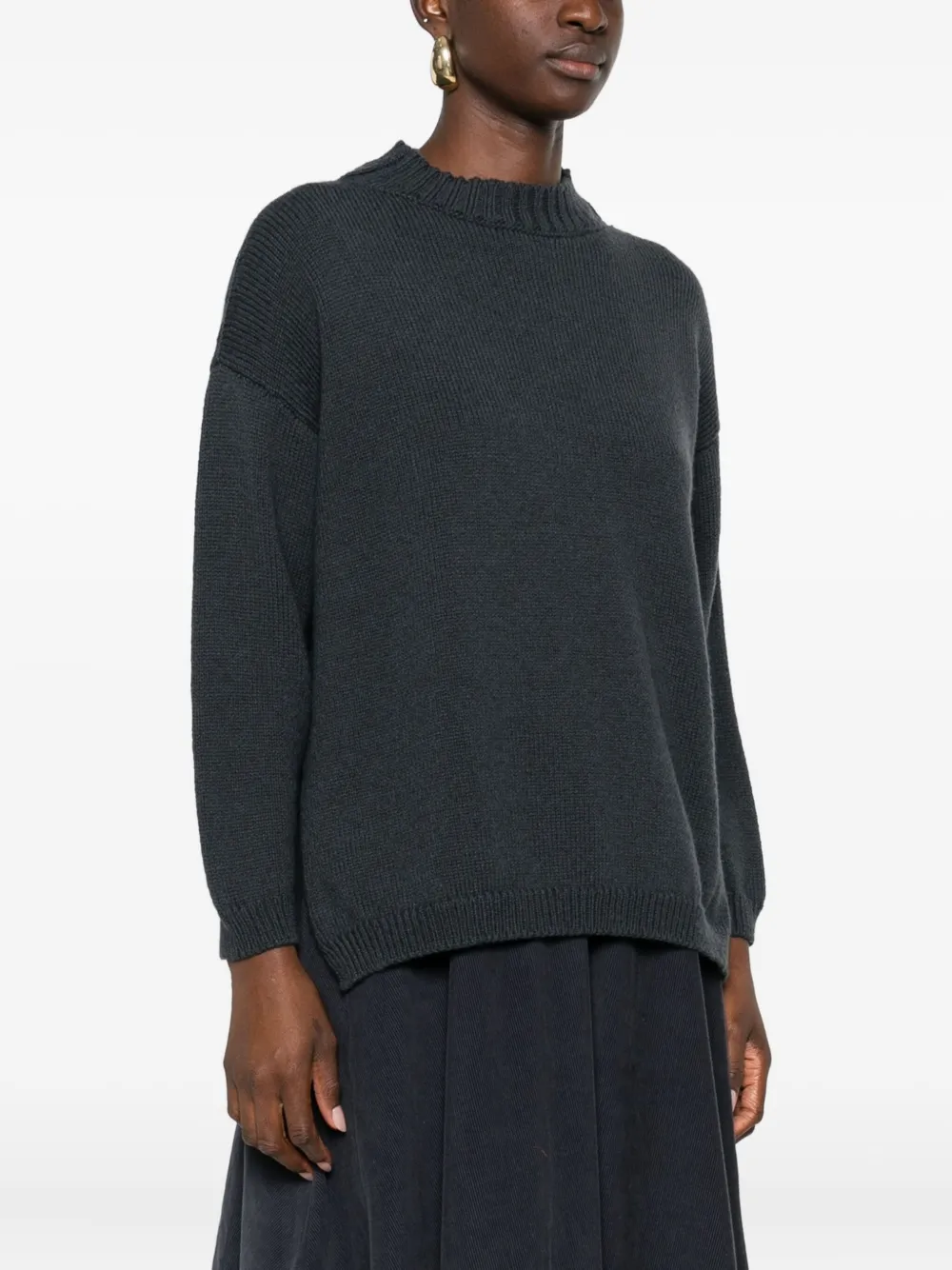  Labo Art Ribbed Sweater - Black 