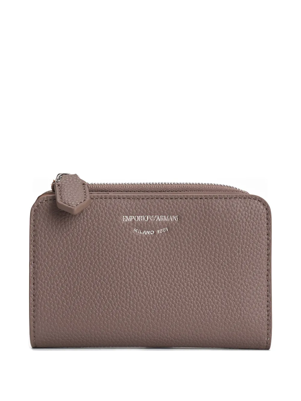 Emporio Armani zip fastening wallet - ブラウン Emporio Armani zip fastening wallet - ブラウン