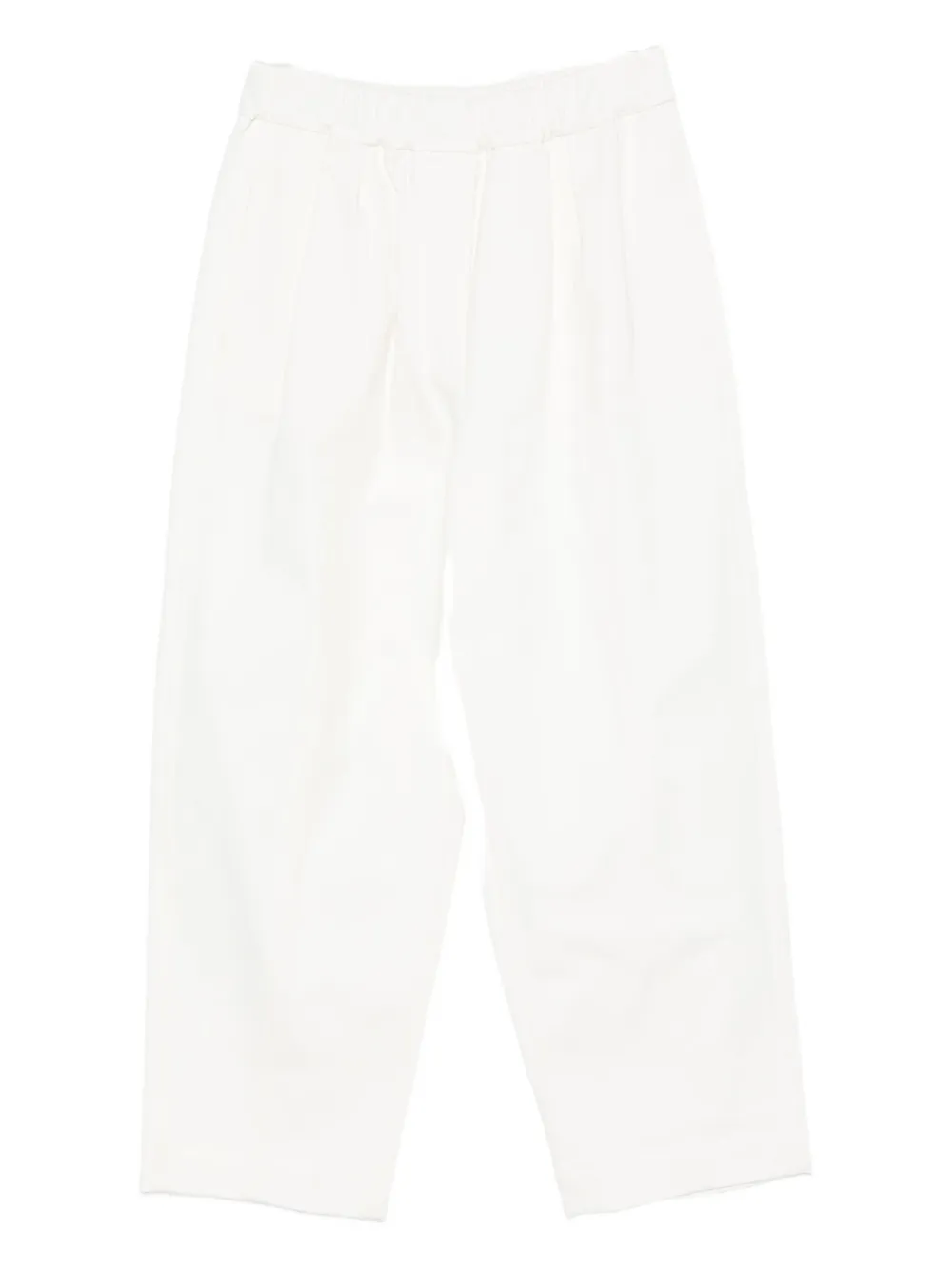 Tela pleat-detail trousers | White | Image 1