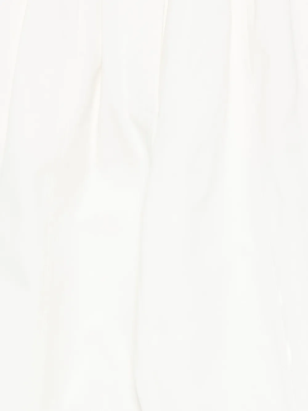 Tela Broek met geplooid detail Wit