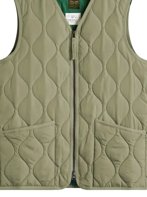 Taion gilet matelassé à col v