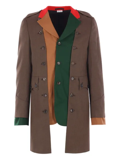 Comme des Garçons Homme Plus chamarra deconstruida con botones
