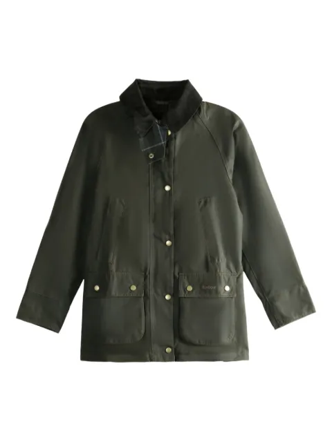 Barbour chamarra con bolsillos y botones