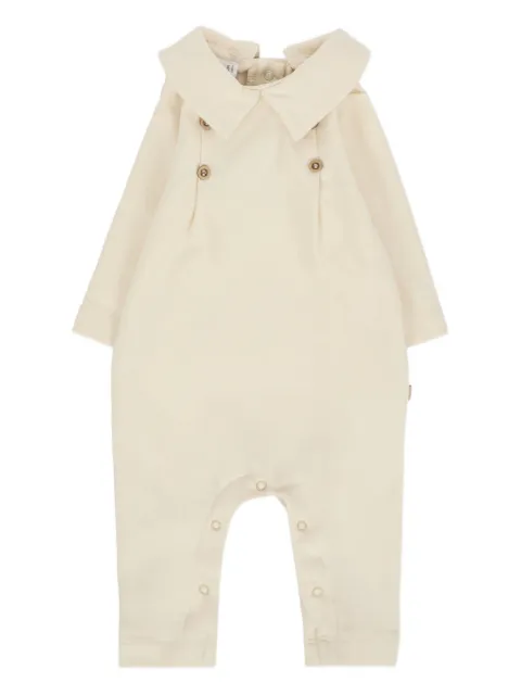 Bamboom collared buttoned babygrow