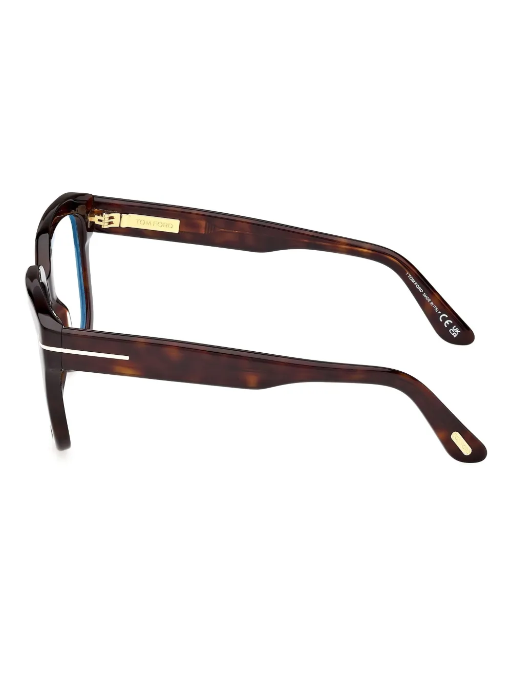 Tom Ford Square-frame Glasses In Brown