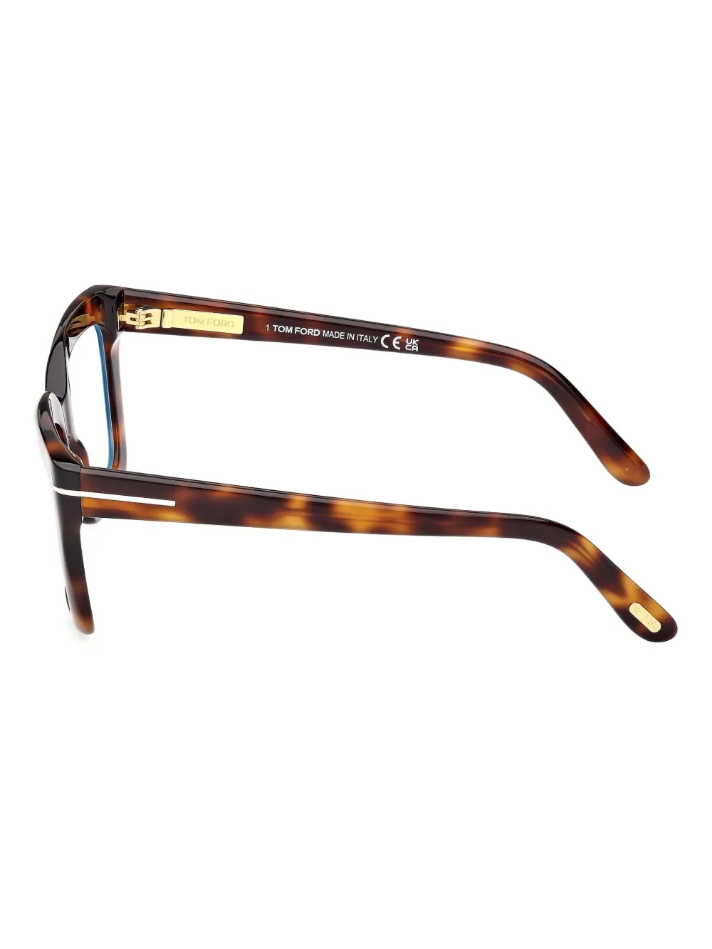 Tom Ford Square-frame Glasses In Brown