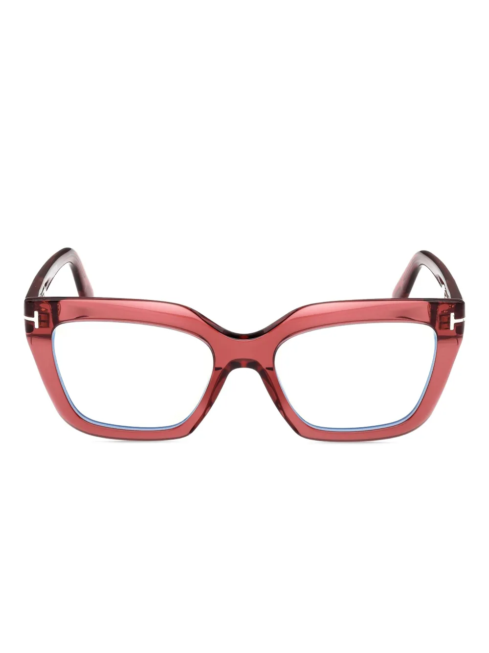 TOM FORD Eyewear square-frame glasses | Red | Image 1