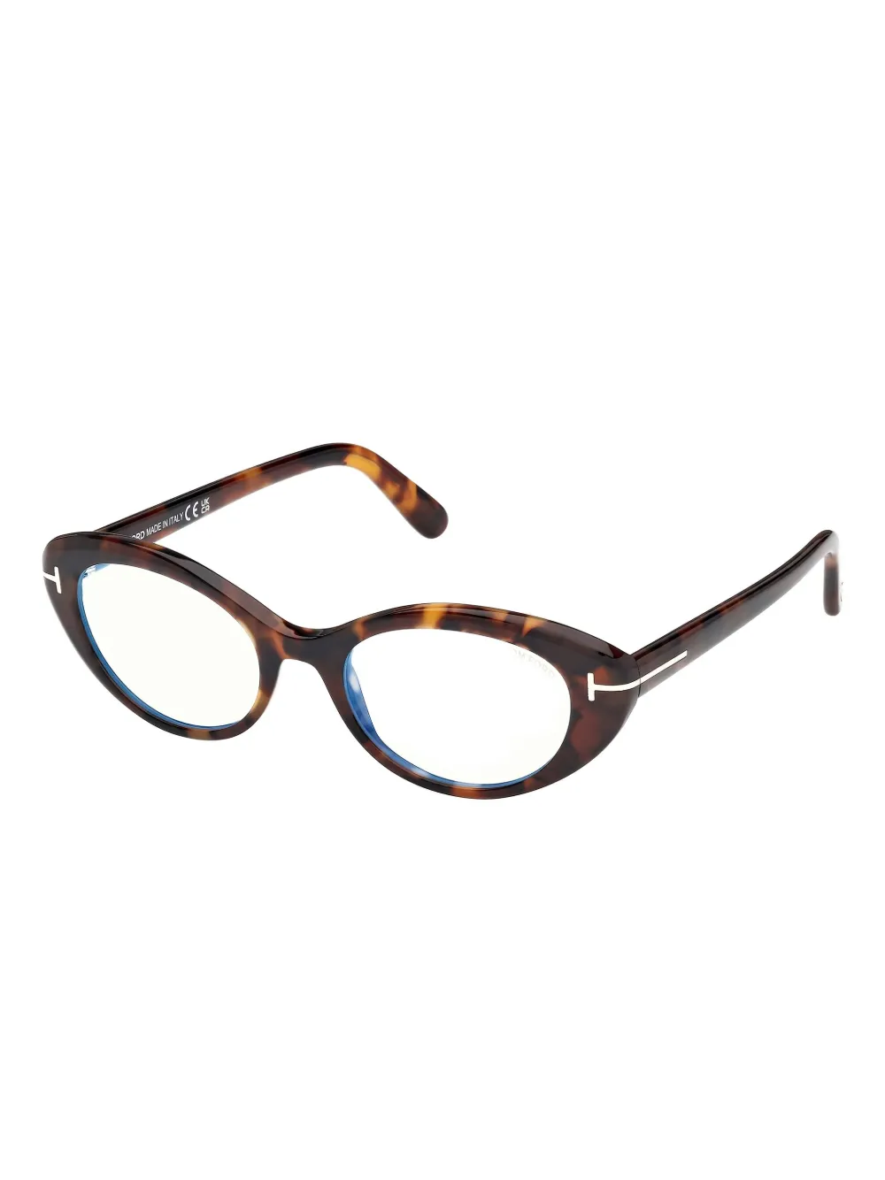 TOM FORD Eyewear cat-eye hinge-detail glasses | Men | Image 2