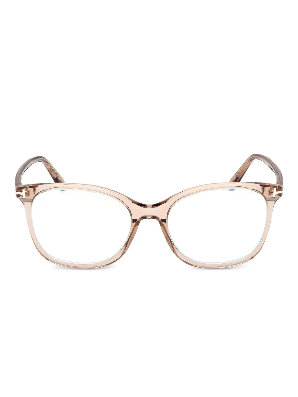 TOM FORD Eyewear square-frame glasses | Neutrals | Image 1