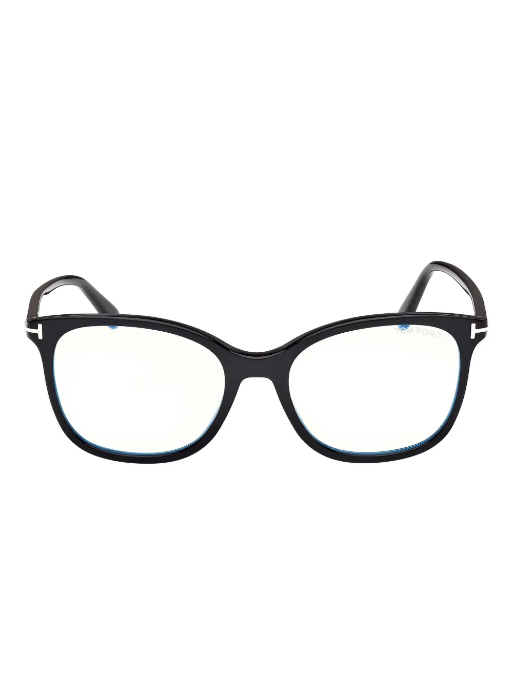 Tom Ford Round-frame Glasses In Black