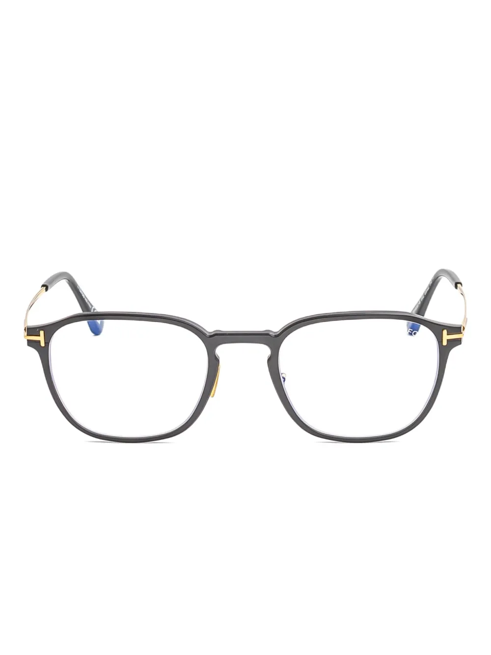 TOM FORD Eyewear rectangle-frame glasses | Black | Image 1