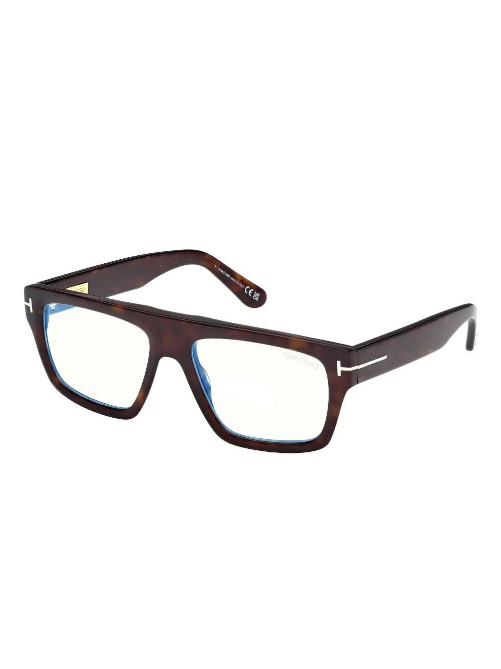 Tom Ford Square-frame Glasses In Brown