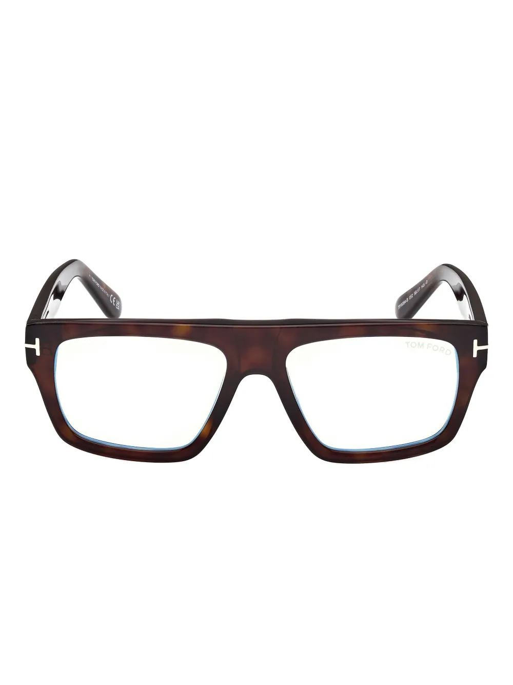 Tom Ford Square-frame Glasses In Brown