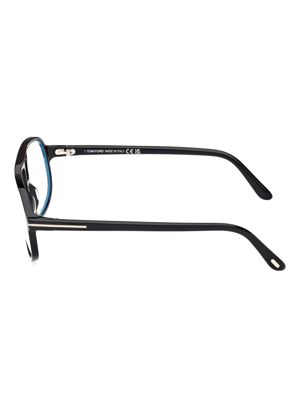 TOM FORD Eyewear Bril met dubbel montuur Zwart
