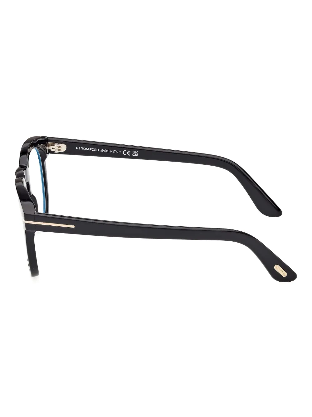 Tom Ford Square Full-rim Glasses In Black