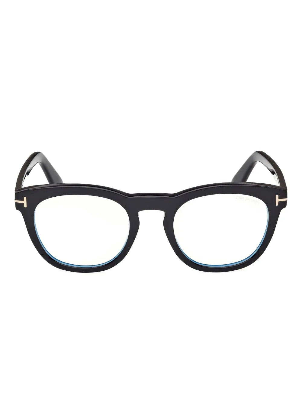 Tom Ford Square Full-rim Glasses In Black