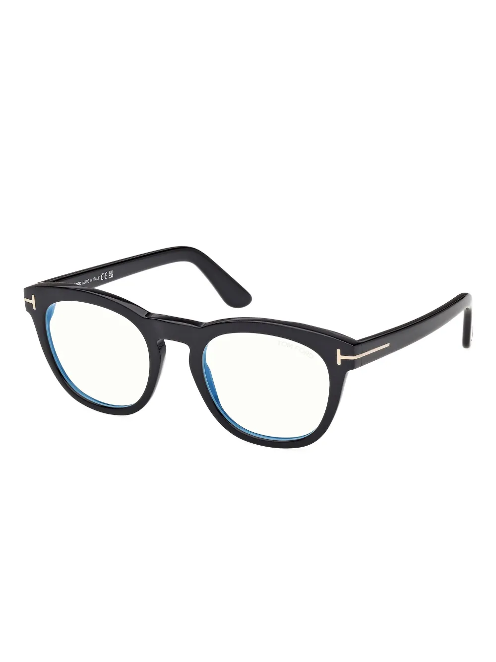 Tom Ford Square Full-rim Glasses In Black