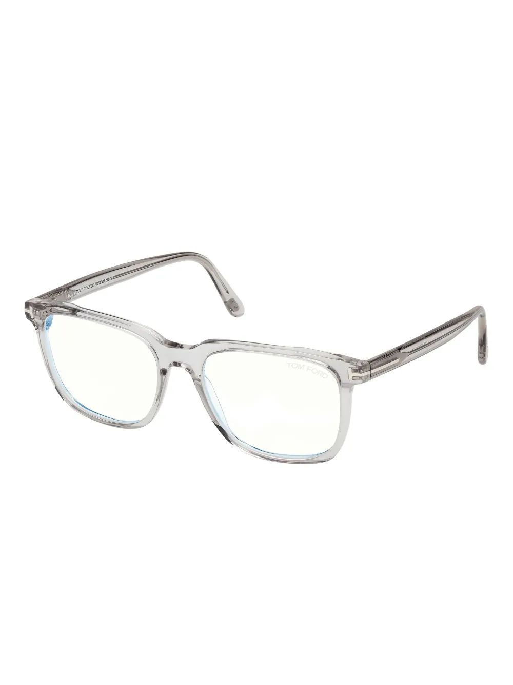 Tom Ford Square-frame Glasses In Gray
