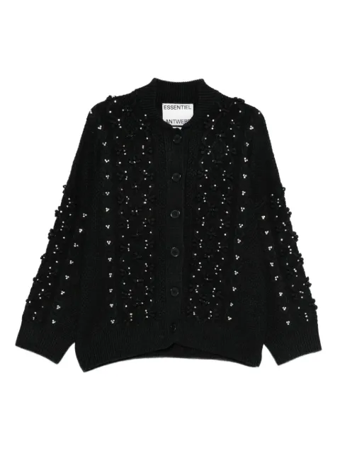 Essentiel Antwerp cárdigan con detalles de strass