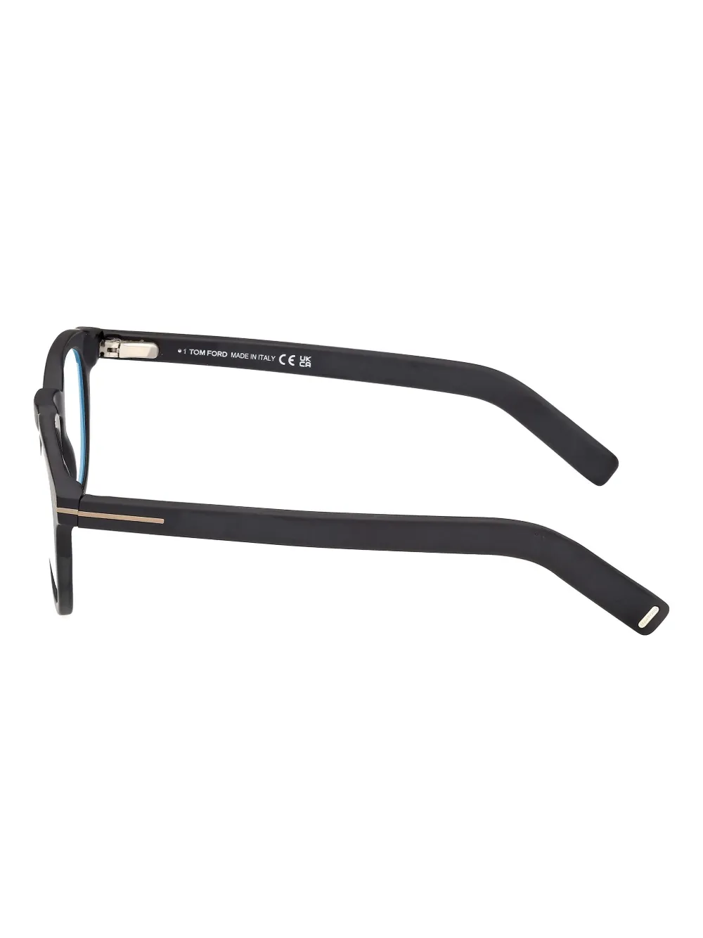 TOM FORD Eyewear Bril met rond montuur Zwart