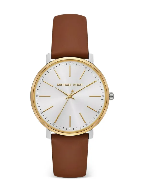 Michael Kors Pyper gold-tone 38mm Watch Set | Silver | FARFETCH