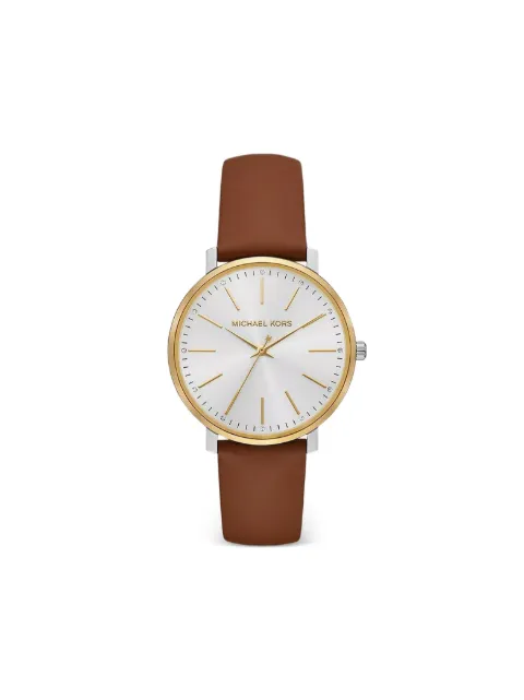 Michael Kors Pyper gold-tone 38mm watch set