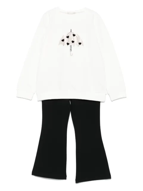Liu Jo Kids logo-detail trousers set 