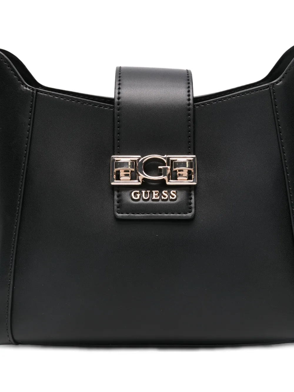 Guess Usa Jane Satchel Bag In Black