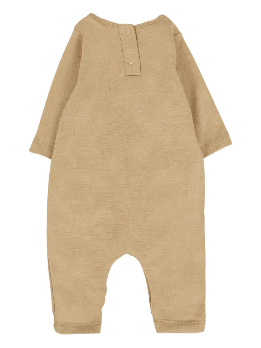 Bamboom patch-pocket romper - Bruin