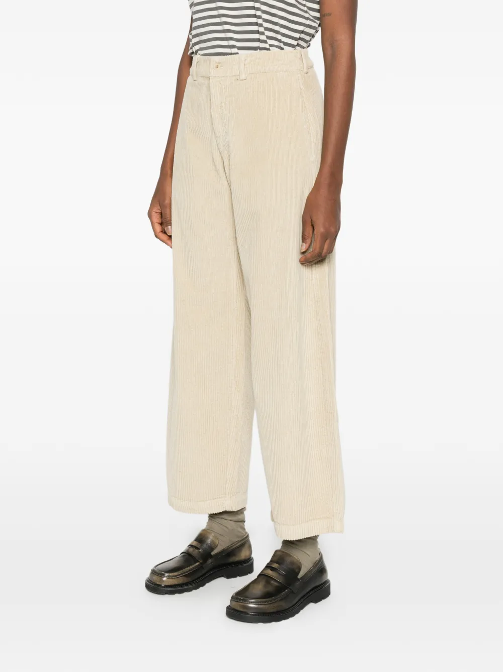  Labo Art Corduroy Trousers - Neutrals 