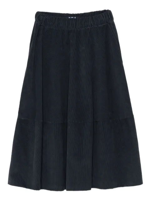 Labo Art corduroy panelled skirt
