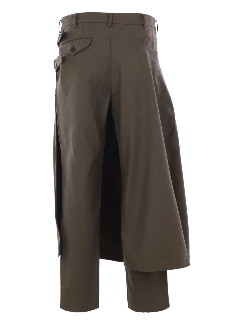 Comme des Garçons Homme Plus wrap-detail trousers | Regular-Fit & Straight Leg Pants | Image 2